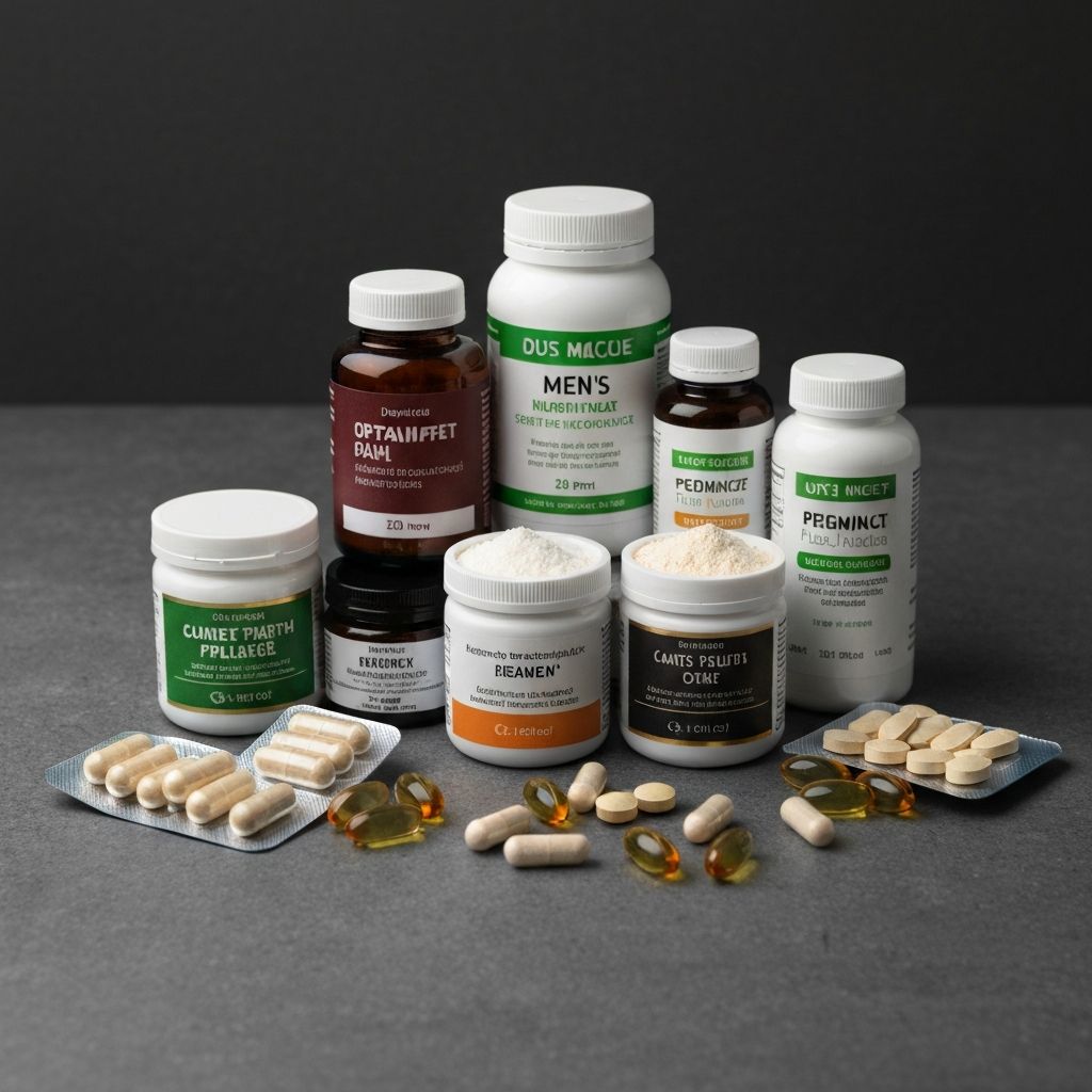 Nahrungsergänzungsmittel für Männer
